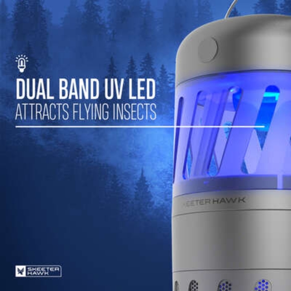 Skeeter Hawk Patio Mosquito Trap Flying Insect Zapper Mosquito Summer Killer - Picture 2 of 10